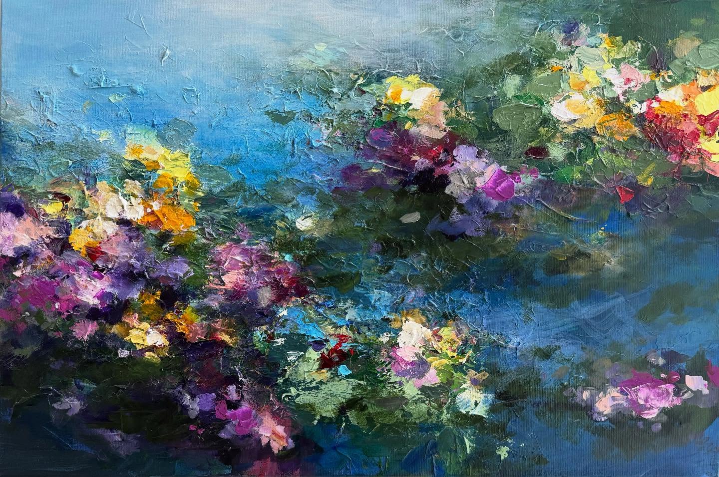 “A Life Well Lived”
This was a very special commission for the most wonderful lady. She was a gardener, and loved her garden in her home, but she had to move to an apartment. When she discovered my work, she said she purchased that first piece to remind her of that garden she so loved. The next few years, she would always add a new piece for her “garden” and shared how my paintings made her feel like she was surrounded by her beloved garden again. This year she commissioned a piece for her laundry room to give her something to look forward to when she had to do her laundry! Anything to make laundry more enjoyable is a win!
Painting is something I love, something I look forward to doing any chance I can get. I am so lucky that I can use this love to make connections, and touch other peoples lives in such deep and meaningful ways.
Swipe to see all the pieces she chose throughout the years to make up her ‘garden’.
.
.
.
#fineart #artconnections #hergarden #lifewelllived #artforthesoul
