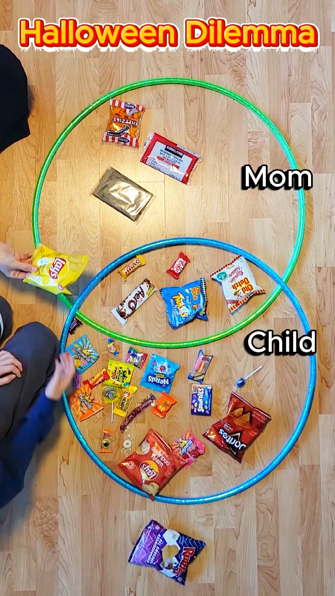 🍬 My child and I sorted our Halloween candy by our favorites 🎃
I’ve been teaching him not to be a picky eater… turns out I’m the picky one when it comes to Halloween treats! 😅
👉 Grab your free 2- and 3-circle Venn Diagrams here:
https://www.thinkinglion.com/post/halloween-candy-sorting-with-venn-diagrams