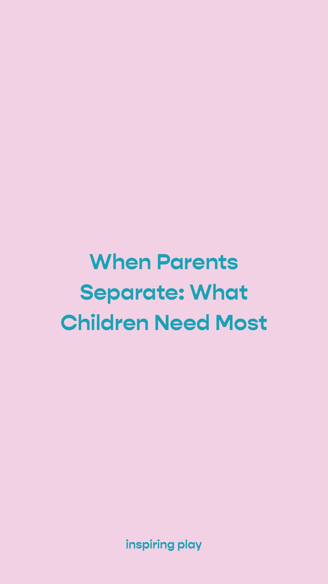 When Parents Separate: What Our Children Need Most
Divorce or separation can feel like the ground shifting beneath everyone’s feet. Our children sense and feel that, too.
It’s not the divorce itself that causes the deepest wounds. It’s when children feel caught in the middle, unsure where they belong, or afraid to express what’s true for them.
When we stay grounded, steady and open, our children learn that even in big changes, their world can still be safe.
Here’s some things to keep in mind as we support children through separation and divorce;
Conflict hurts more than change itself.
Where possible, shield your child from adult disagreements. Let them know, “The grown-up problems are for us to figure out. We want you to know that you don’t have to take sides.”
All feelings are safe.
Tears? Anger? Silence? It’s all part of healing. Don’t rush to fix it. Just sit beside them, breathe, and hold space, “It’s okay to feel this way. I get it. It makes sense.”
Routines bring security.
Even when everything’s changing, familiar rhythms like pancakes on Sundays, reading before bed; remind your child that life still has safety and predictability in it.
Support connection with both parents (when possible).
This one’s big. Your child shouldn’t have to choose sides. They need permission to love you both with no guilt attached. When kids feel free to love both parents, they carry less distress, tension and a lot more peace.
Healing takes time.
This is a process, not a single talk. Children will revisit their questions and feelings as they grow. Our children don’t need perfect answers. They just need to know we can handle their truth. That’s how they find solid ground again through our consistent, steady presence.
Give yourself grace.
Remember you’re doing the best you can. And that’s more than enough. Healing doesn’t happen all at once. It happens in those small, ordinary moments of connection.