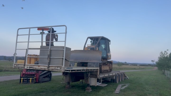 October on the road.