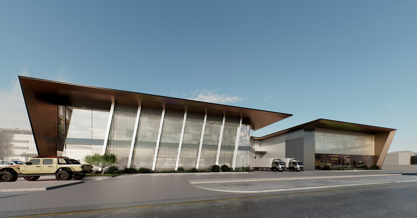 Check out our latest Commercial Building Design, a bold expression of innovation, functionality and Architecture Elegance.
This project embodies the perfect balance between modern aesthetic and sustainable design, featuring dynamic facades with angled aluminum and screen that provide solar shading and visual rhythm.
Design with Form and Function in harmony.
Planning and Design by: Ar. @ffaruxx
@ecogreenconsultants
#ecogreenconsultants #commercialbuilding #newprojects #commercial #construction #dubaiprojects #architecturaldesign