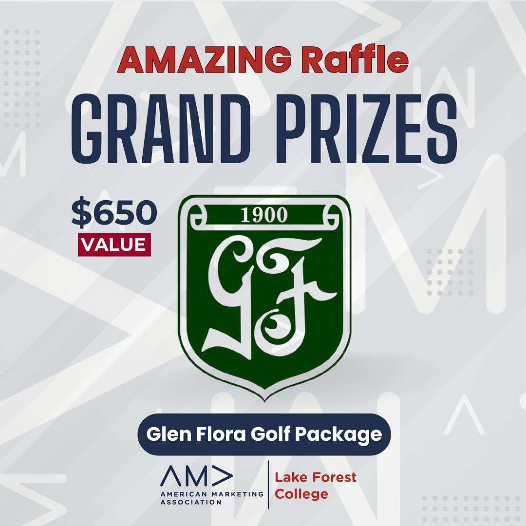 🎉 PRIZE ALERTS just keep coming! 🎁
✨ Even MORE prizes are lined up! Don’t miss out — join the AMA Raffle today!
#AMA | #EmpoweringEmergingMarketers |#MarketingExcellence | #LakeForestCollege