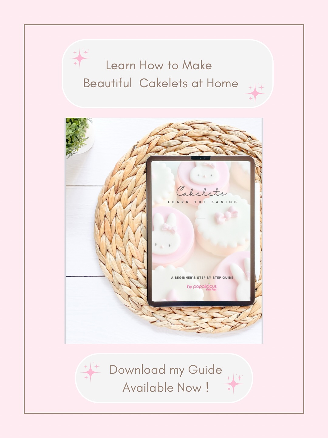 ✨ Cakelets - Learn the Basics✨
Your guide to perfectly sweet, beautifully shaped cakelets ! 🧁💕
If you’ve ever wondered how to make those smooth, adorable little cakes with flawless finishes — now you can! My Cakelets: Learn the Basics downloadable guide walks you step-by-step through the entire process 💫
This beautifully designed 17-page downloadable PDF is packed with everything you need to make perfect Cakelets at home, every time.
What You’ll Get Inside:
🎀 Cake Prep Tips: Learn how to get the perfect consistency before you shape your Cakelets.
🎀 Step-by-Step Instructions: From moulding to finishing touches — no guesswork, just results.
🎀 Ingredients & Equipment Lists: Know exactly what you need to make a batch of 6 or 12.
🎀 Trusted Supplier Links: I’ve included direct links to the tools and materials I personally use.
🎀 Troubleshooting Help: Common Cakelet issues solved, so you can bake with confidence.
This is a digital guide — you’ll receive a link to download it immediately after purchase. No physical items will be shipped.
📌 Note: This guide does NOT include any of my Secret Bakery Formula Recipes — these can be purchased as a separate download.
📲 Download your copy today — available now via the link in bio! -x-
#CakeletGuide #PopaliciousCakePops #CakeletLove #HomeBaker #BakingMadeEasy #SweetTreats #BakersOfInstagram #BakingFromScratch #BakingInspiration