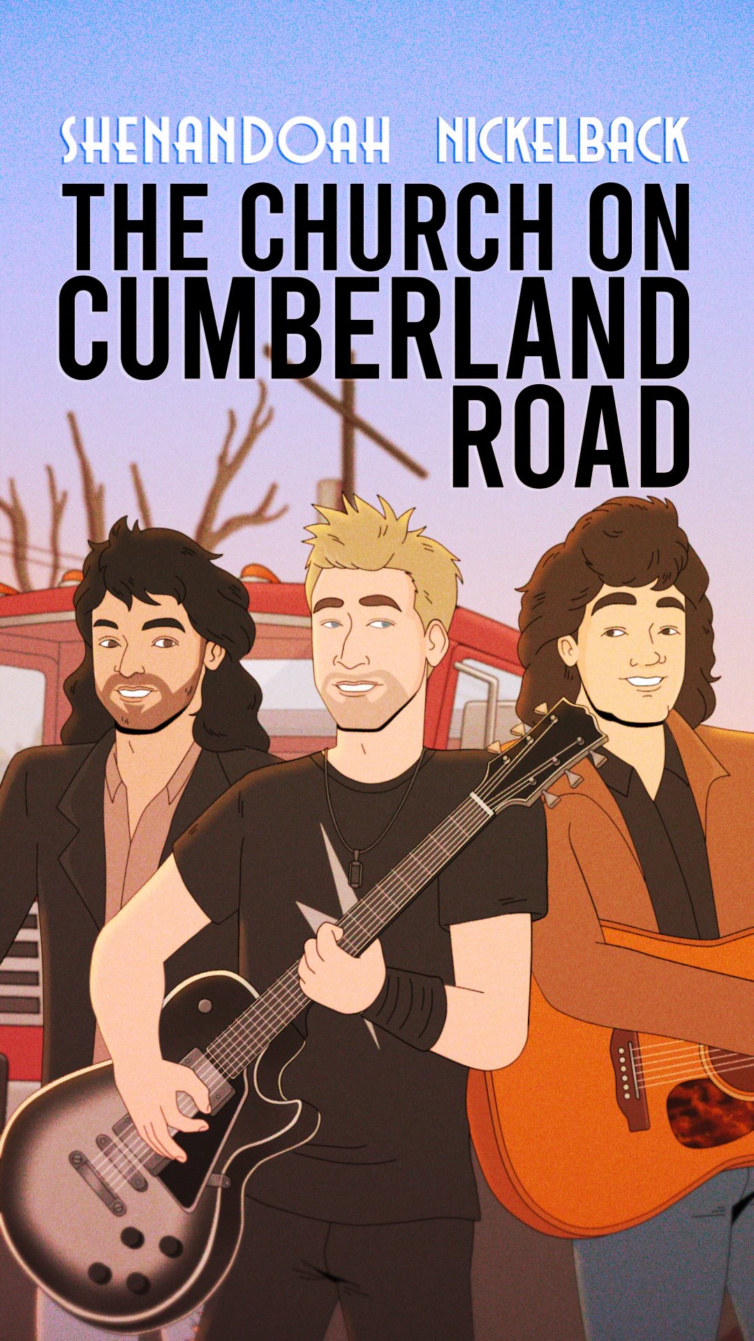Two worlds collide on “The Church on Cumberland Road.” Shenandoah and Nickelback — out now! Link in bio.