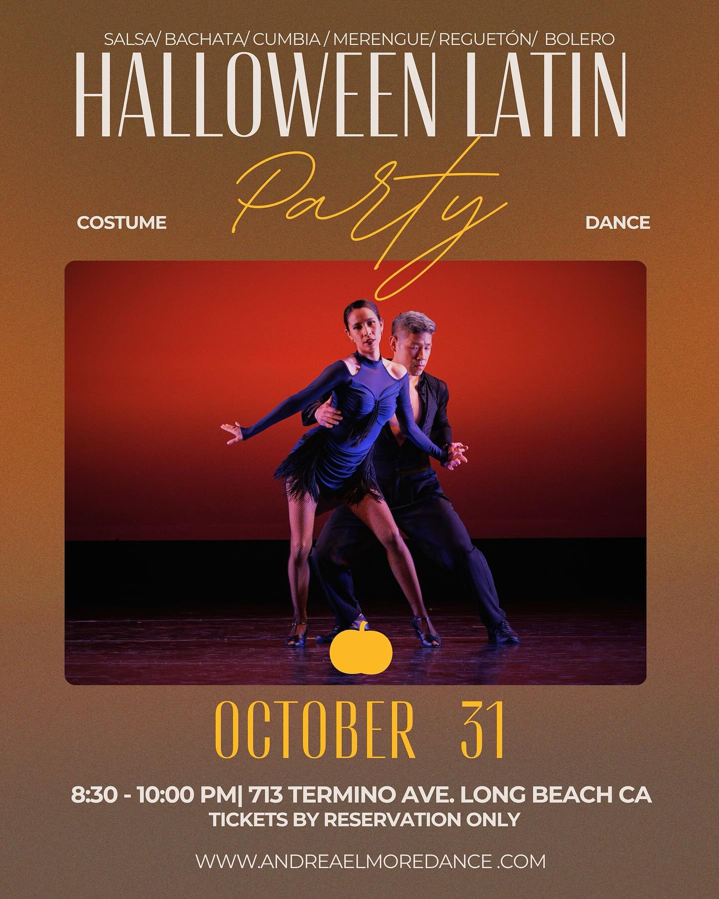 🎃 Halloween Dance Party! 🕺💃
Join us this Friday, Oct 31 at 8:30 PM in 713 Termino Ave. Long Beach for a spooky night full of dancing, costumes, and fun! 🧛♀️✨more in for Andreaelmoredance.com. 🖤 Free entry when you buy any class or subscription!
Come in costume, bring your best energy, and let’s dance the night away!
#HalloweenDanceParty #LongBeachDance #SalsaLongBeach #BachataLongBeach #DanceWithAndrea #Halloween2025 #LatinDance #dancecommunity