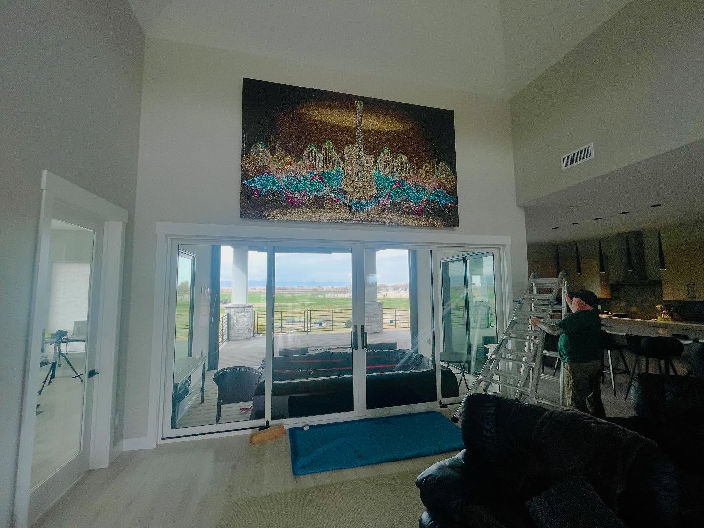 Got this piece by @yayy.art hung for a client this week. Check out their work.
.
Click the link in bio to book your professional art installation
.
.
.
.
.
.
.
.
.
.
#denverart #denverartists #denverartist #denverartscene #denverartdistrict
#denverdesigner #denverdesign #interiordesign #coloradodesign #denverdesign #interiordesigner #art #decor