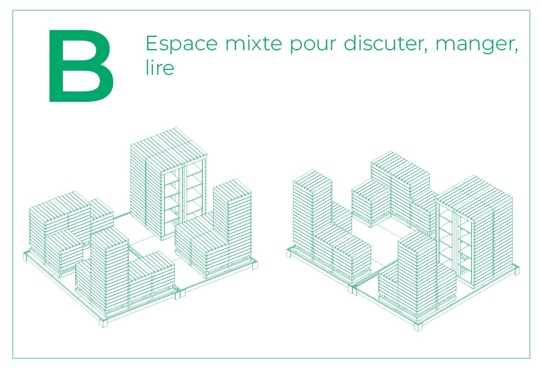 - VOTE -
Les différentes variantes du projet LivreService 📖 ont été soumises au vote et c’est la variante B qui a été choisie ! Projet initié par le comité de quartier Jacques Brel et soutenu par @promethea_asbl , nous sommes fiers 😎 de participer au renouveau de cette boîte à livre, symbole de la communauté résidant autour du square de des Vétérans Coloniaux.
Prochaine étape : les ateliers de coconstruction !
