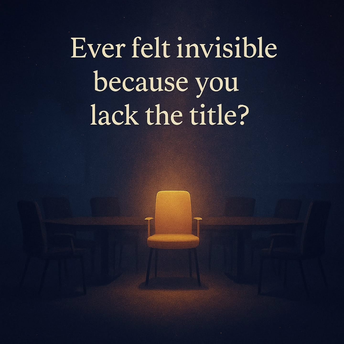 I used to think influence came after the title.
Then I realized — people listen when you show up like you already have it.
Start sharing ideas. Take initiative. Show proof.
The title can wait.
The presence can’t.
#careerrebuilt #influencewithouttitle #futureofwork #careerbuilding