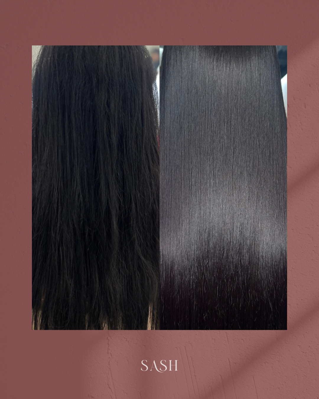 From frizz and flyaways to sleek, glossy perfection, SASH Permanent Straightening transforms your hair from the moment you step out of the salon.
Our treatments don’t just straighten; they nourish and hydrate every strand, leaving hair soft, smooth and effortlessly manageable.
Say goodbye to hours of styling and hello to mornings made simple. 🔗