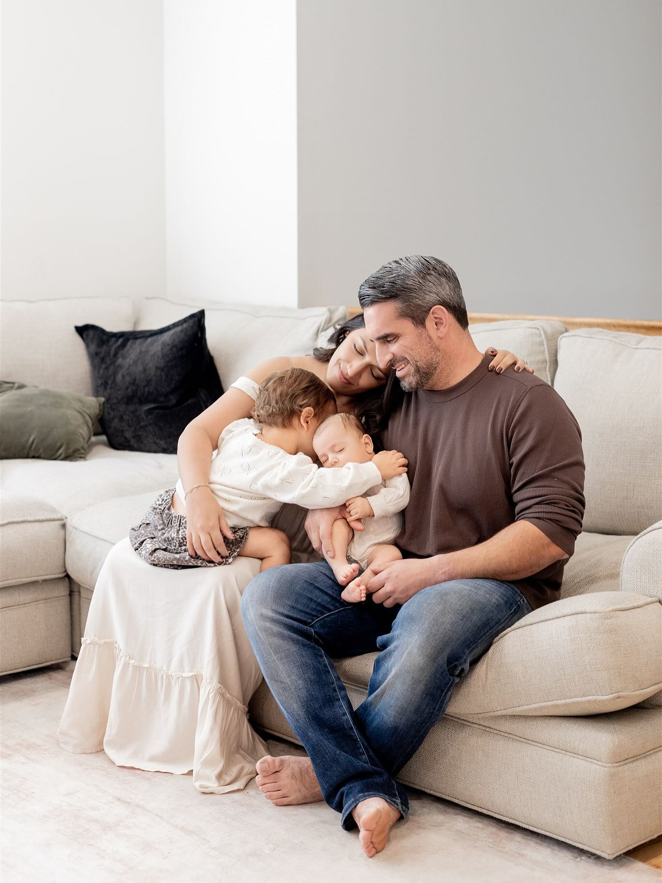 baby brother love β€οΈ such a pleasure to have watched and photographed this family grow from bump #1 to baby #1 and then from bump #2 to baby #2!