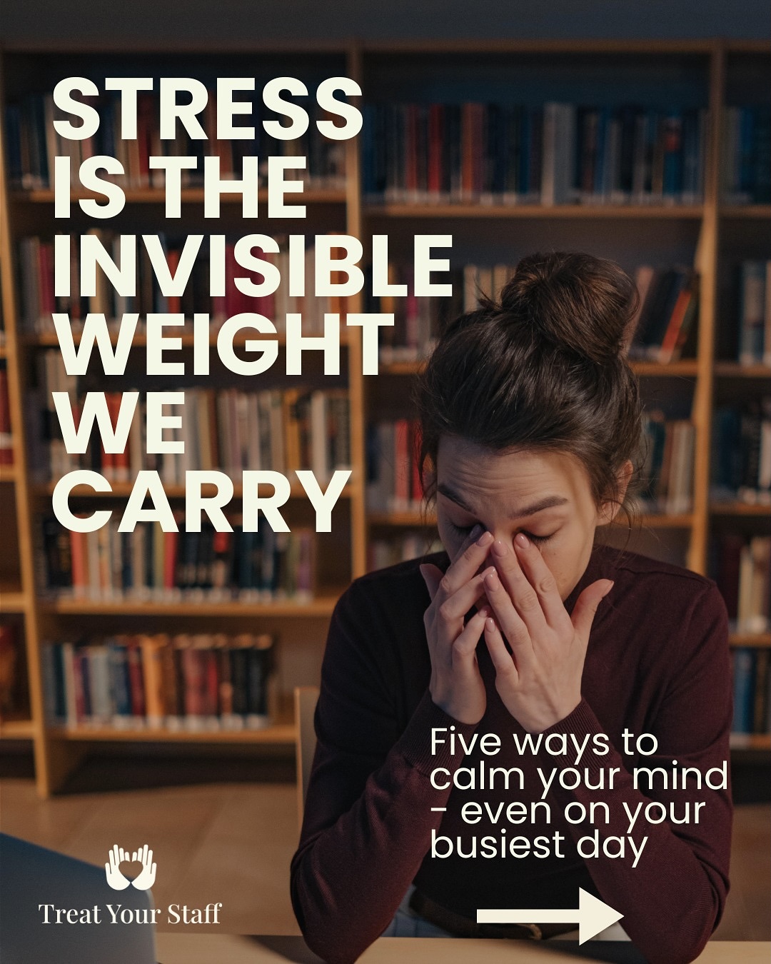 STRESS AWARENESS DAY - 2nd November
We all get stressed, it’s part of being human.
But when being stress becomes your baseline, it’s time to pause and reset.
This #StressAwarenessDay, we’re sharing 5 simple tips to combat stress, even when work feels chaotic.
We want you to remember to take small moments to do something for yourself. Your body and mind will thank you. Even if it’s just for 5 minutes in a day, it will make a change. Try one of our tips today and see how it shifts your day.
Share with us in the comments what are your ways of dealing with stress, it might help someone else too.
Sending you all lots of love today. ❤️
#StressAwarenessDay #WorkplaceWellbeing #MentalHealthAtWork #EmployeeWellbeing #TreatYourStaff #Mindfulness #WorkStress #WellbeingTips