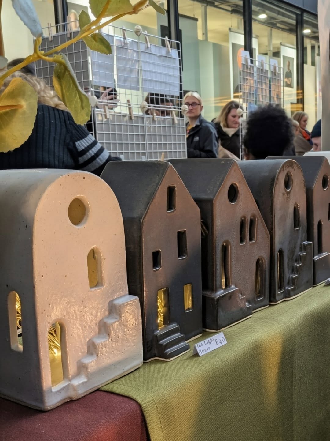 Tea light houses @craftyfoxmarket today!