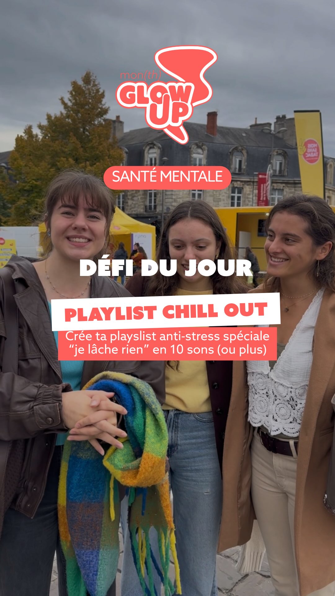 Aujourd’hui, le défi c’est tout simple, et en même temps c’est le premier : crée ta playlist !
🎧Avec les musiques qui te font du bien, qui te motivent et te font sourire !
Et si tu es en train d’arrêter de fumer, ça peut vraiment t’aider ! Parce que quand tu arrêtes, les émotions partent dans tous les sens et c’est normal. Avant la clope c’était ton « calmant chimique » maintenant il faut trouver d’autres astuces ! Ta playlist peut t’aider 😎