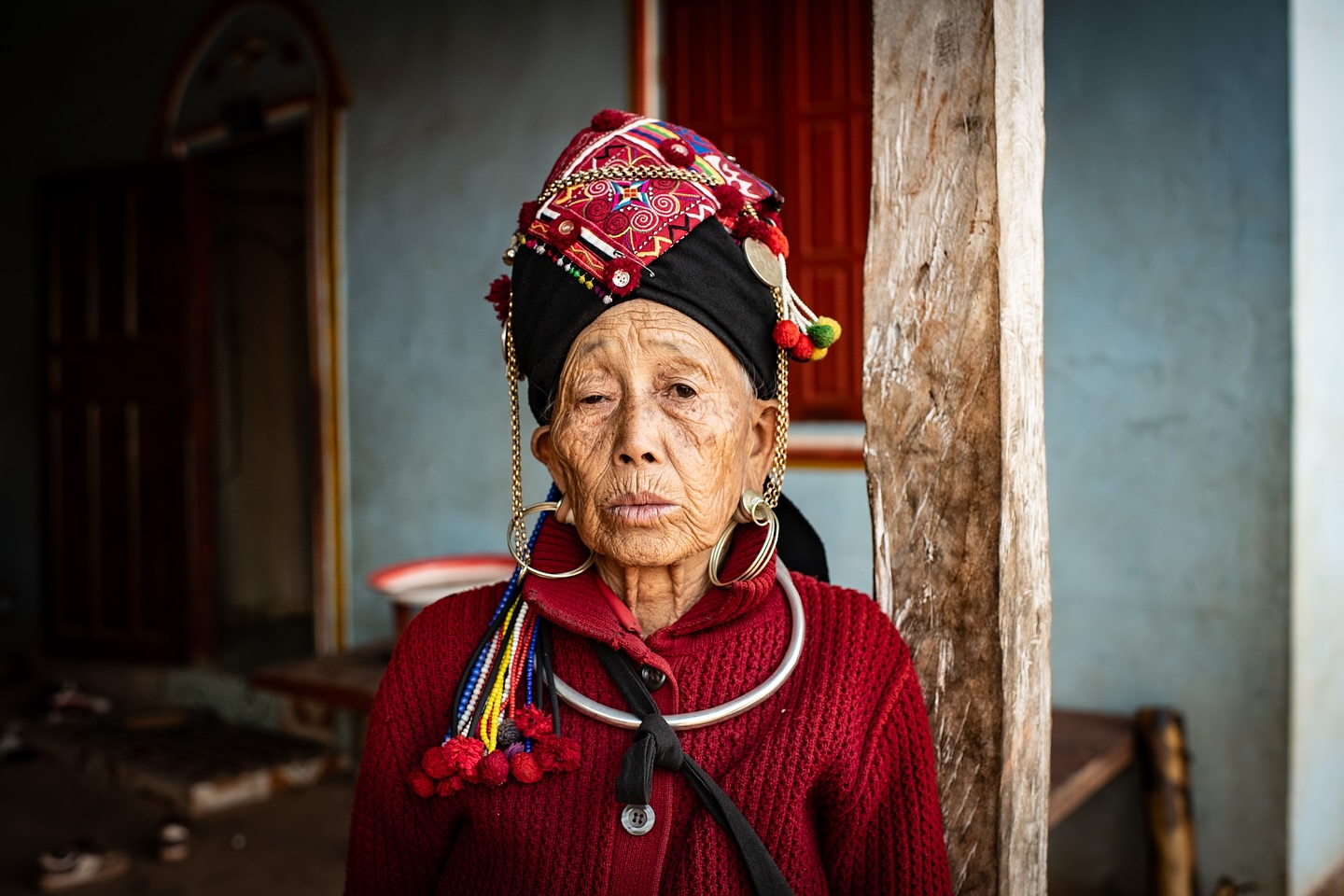 She’s from a relatively small ethnic group called the Oma. The thing about the Oma is that, as ignorant as many Western scholars tend to be, the Oma were, for a long time, treated as part of the Akha group. But they have nothing to do with the Akha—they’re a separate group, with a different ethnicity, language, and customs.
Anyhow, the exciting fact about the Oma is that some time ago, a major clothing company’s designer got “inspired” by patterns from Oma fabrics. These patterns have been passed down through generations of Oma women. The designer, like many important white people, thought that since he was taking a design from an ethnic minority, he didn’t need permission. He got that part wrong.
The absolutely amazing NGO TAEC (Traditional Arts and Ethnology Center) went above and beyond—not only fighting the intellectual property infringement of copying someone’s pattern into mass-produced clothing, but also creating an entire protection structure so that Oma and other minorities’ patterns could be protected. I witnessed the work of the entire team at TAEC in Luang Prabang, Laos, and my jaw dropped. The complexity of this intellectual property rights protection scheme is staggering, and it will probably serve as a case study for years to come for minority groups seeking to protect ownership of their heritage goods.
So, next time you buy a shirt or dress with a nicely embroidered ethnic accent, think twice. It might have been stolen.
#portraitphotography #travelphotography #documentaryphotography #photooftheday #ethnicportraits #culturalphotography #humanstories #facesoftheworld #everydayeverywhere #theglobewanderer #vacationwolf #bestportraits #lensculture #documentaryphoto #exploretheworld #portraitsfromtheworld #featuremeofh #magnumphotos #portraitmood #storytellingphotography #onassignment #seehumanity #peopleinfinity #portraitsuniverse #peoplephotography #travelportrait #ethnicgroups #visualsoflife #ourportraits