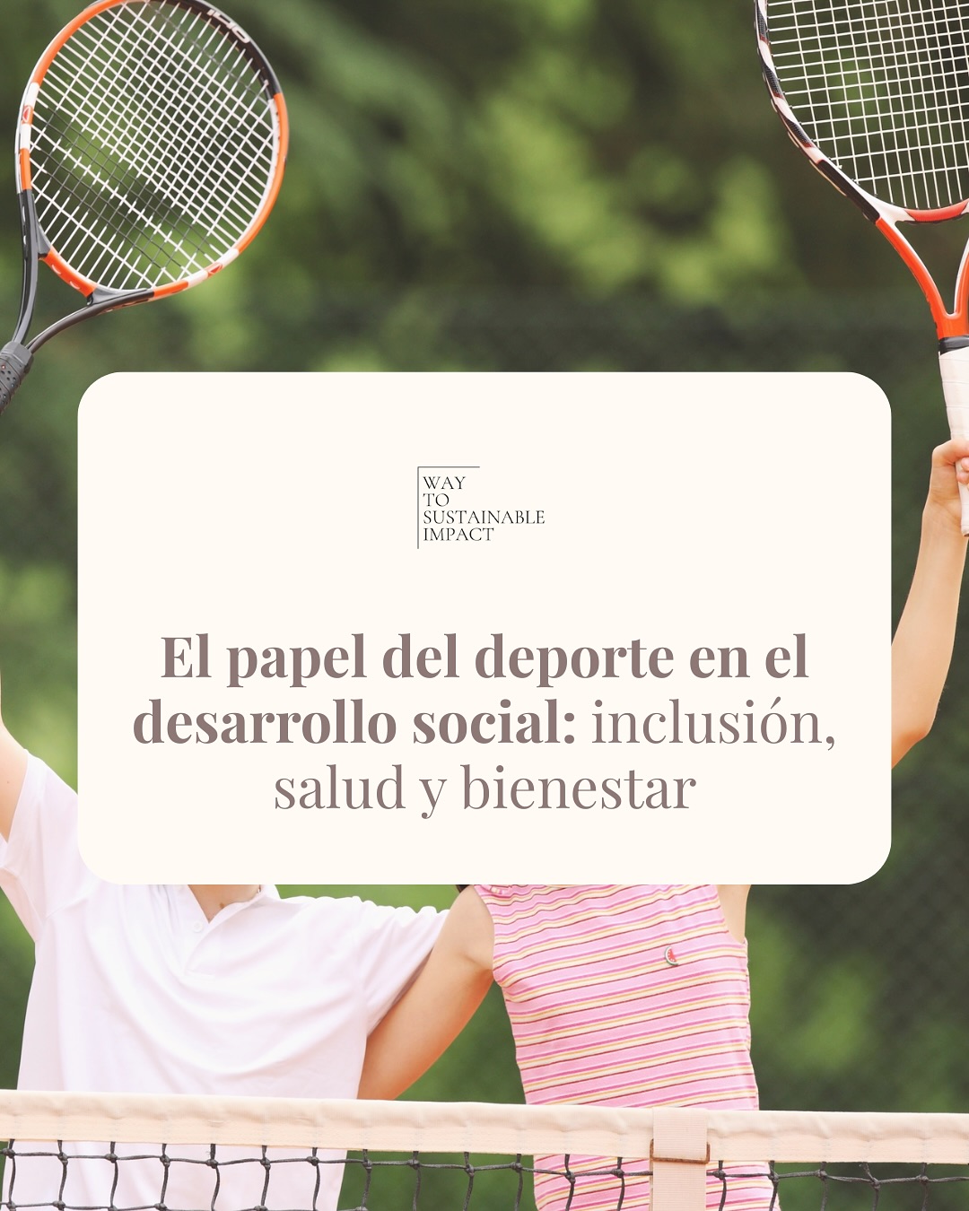 🏃♀️ El papel del deporte en el desarrollo social: inclusión, salud y bienestar
El deporte es mucho más que competición: es un motor de transformación social, un espacio donde se construyen comunidades, se fortalecen valores y se promueve la igualdad. 💪🌍
🔹 Inclusión y cohesión social: el deporte rompe barreras culturales, sociales y económicas, creando espacios donde todas las personas pueden participar y sentirse parte de un mismo equipo. 🤝
🔹 Salud física y mental: la actividad deportiva mejora la calidad de vida, reduce el estrés y refuerza la autoestima, especialmente en contextos de vulnerabilidad. 🧠
🔹 Educación en valores: fomenta la disciplina, la empatía, el respeto y la cooperación, habilidades esenciales para una convivencia pacífica. 🏅
🔹 Empoderamiento y liderazgo: en especial para mujeres y jóvenes, el deporte ofrece oportunidades de crecimiento personal y profesional que fortalecen comunidades enteras. 🌱
⚽️ El deporte transforma vidas porque enseña a competir sin excluir, a ganar compartiendo y a crecer colectivamente.
#DeporteYDesarrollo #Salud #Bienestar #InclusiónSocial #WayToSustainableImpact