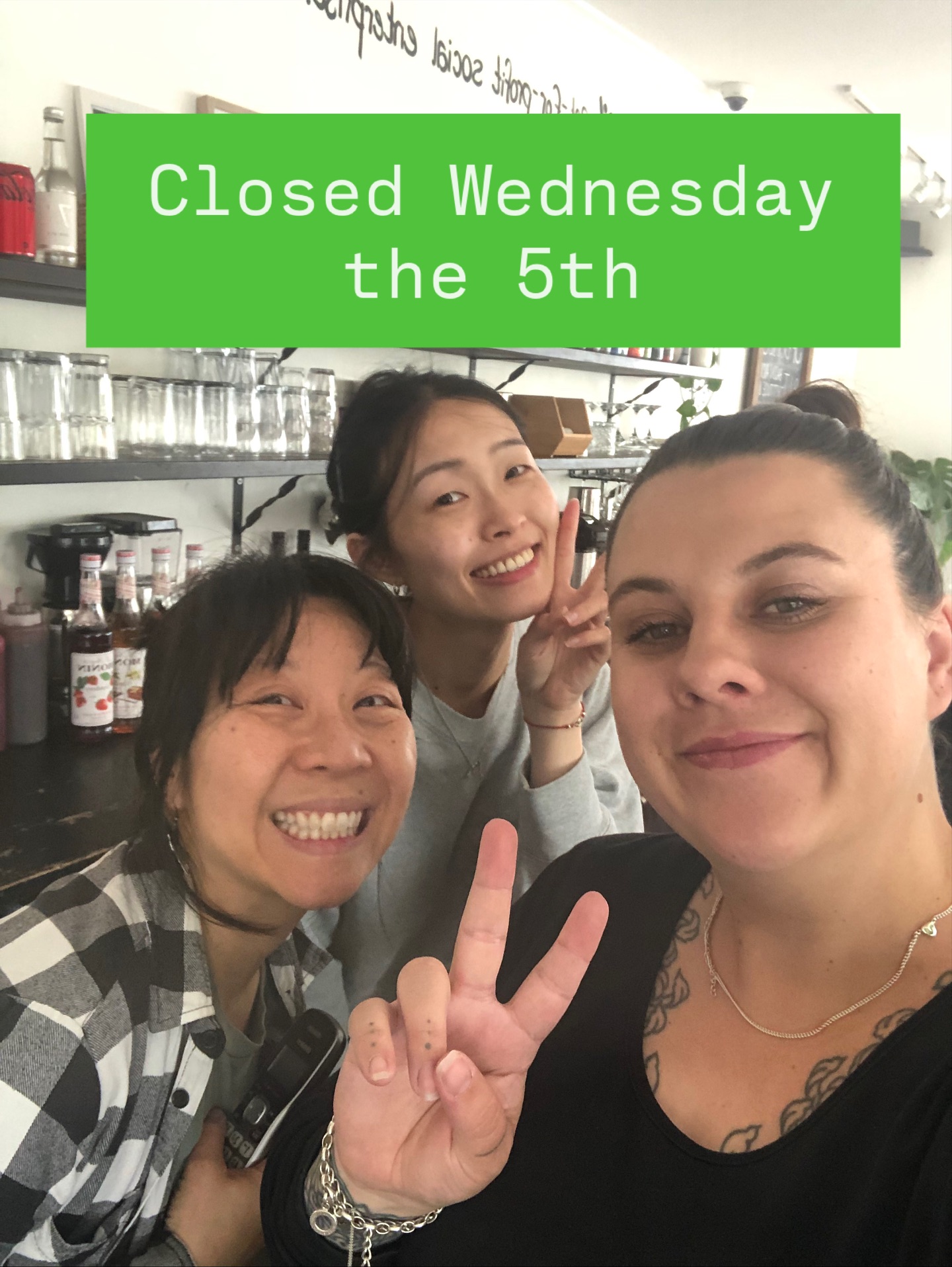 And that’s a wrap on a few very busy days - our team is looking forward to a day off tomorrow - see everyone Thursday ☕️💕