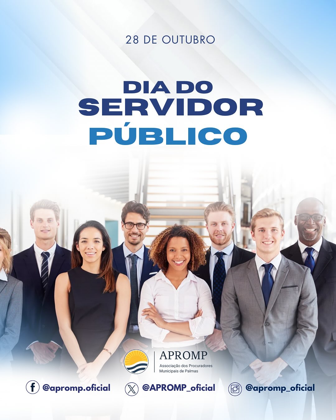 Dia do Servidor Público: Celebrando quem faz a diferença
Hoje celebramos o Dia do Servidor Público, uma data dedicada a todos aqueles que escolheram servir à sociedade com dedicação e compromisso.
São professores, profissionais da saúde, assistentes sociais, agentes administrativos, fiscais, guardas municipais e tantos outros que, diariamente, trabalham para garantir o funcionamento dos serviços essenciais e o bem-estar da população.
Cada servidor público é peça fundamental na construção de uma cidade mais justa, organizada e acolhedora. São pessoas que fazem a diferença na vida de cada cidadão, muitas vezes de forma silenciosa, mas sempre com responsabilidade.
A APROMP reconhece e parabeniza todos os servidores públicos, que, com profissionalismo e amor ao que fazem, constroem diariamente um país melhor.
Nosso respeito e gratidão a cada um de vocês!
#DiaDoServidorPúblico #APROMP #Palmas #ServiçoPúblico #Tocantins #ServidoresPúblicos
