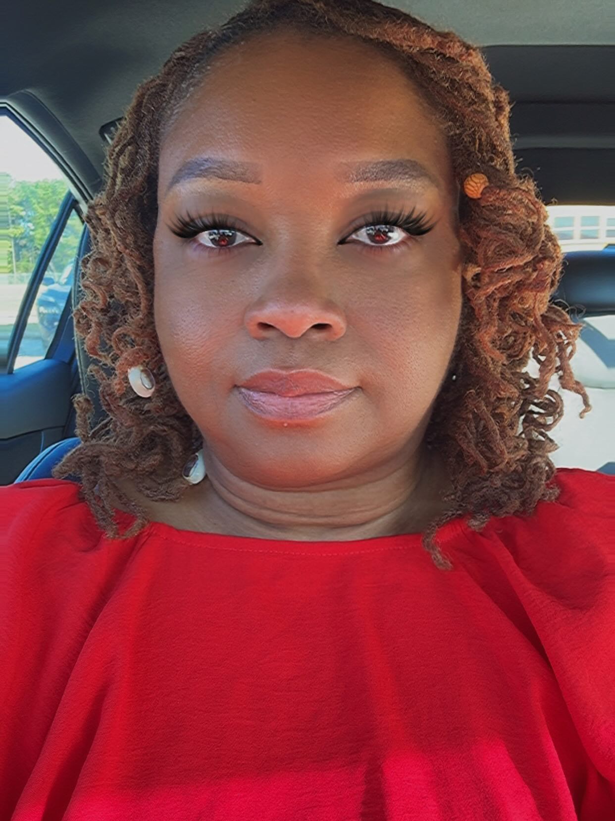 We are in the curling stage!!! And I love this for me 😘 #microlocs