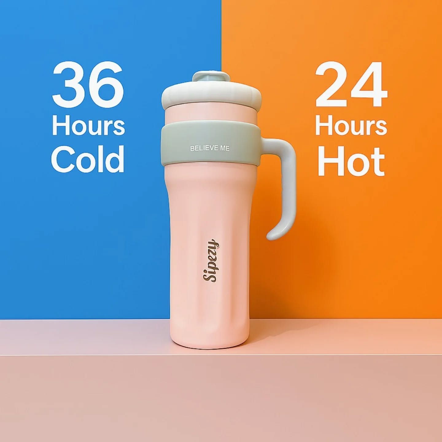 Hot or cold, it’s got your back. 💪✨
Stay refreshed for 36 hours cold or 24 hours hot
#Sipezy #StayHydrated #HotAndCold #DailyEssentials #ModernDesign #EcoLifestyle #HydrationGoals #MinimalAesthetic #DrinkSmart #StayFresh #TumblerLove #HydroStyle