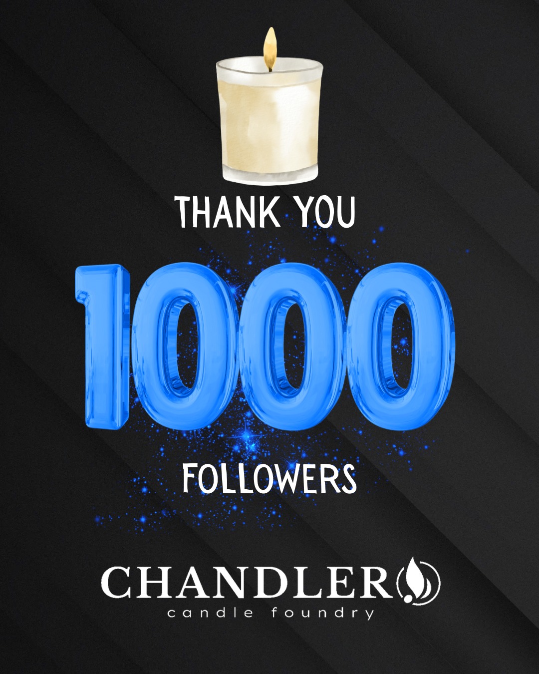 ✨ We Did It — 1,000 Strong! ✨
Today, we hit 1,000 followers here at The Chandler — and we couldn’t be more grateful. 💛
Every pour, every scent, every laugh shared across our candle bar is part of this growing community of makers, dreamers, and light-bringers. You’ve helped us turn wax into stories, fragrance into memories, and creativity into connection.
📸 Tag us in your Chandler creations @thechandlercandle — we love seeing how you bring your light to the world.
#TheChandlerCandle #SmallBusinessLove #CandleMaking #ThankYou #MilestoneMoment #1000Strong