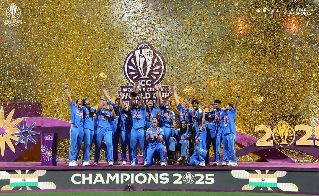 From every boundary hit to every dream fulfilled — you’ve made a billion hearts proud! Congratulations, Team India, World Champions 2025!
#CWC25 #TeamIndia #ICCWomensWorldCup2025 #INDvsSA #WomensWorldCup2025