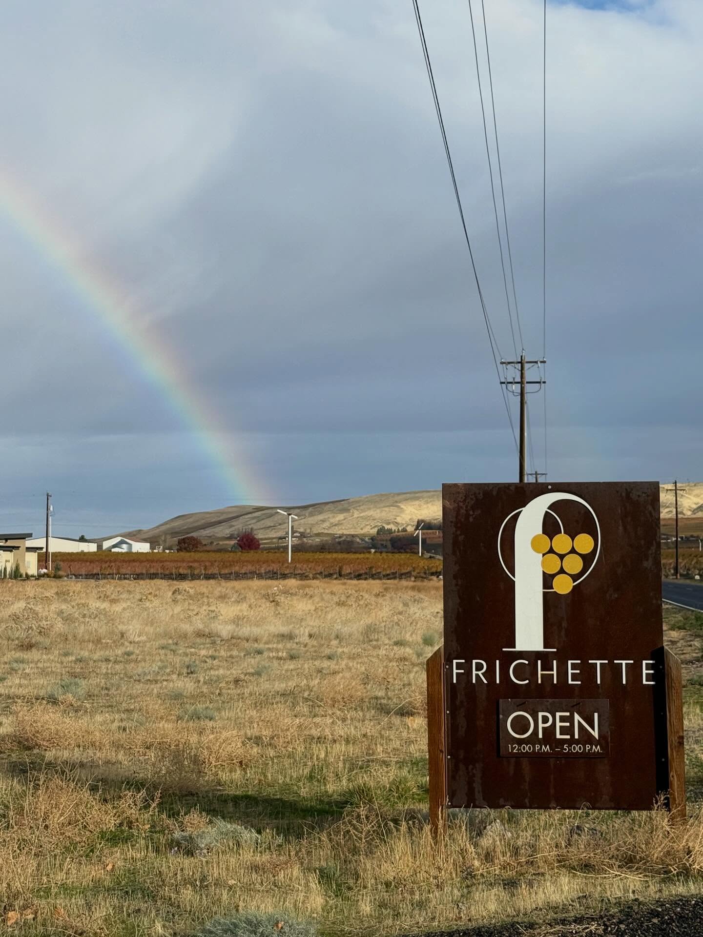 Here’s your sign to visit Red Mountain. The wine’s pouring, the views are showing off, and the vibes are chill. Come sip with us on this rainy (with peeks of sunshine) day and see what’s at the end of the rainbow.
Open daily Noon - 5pm