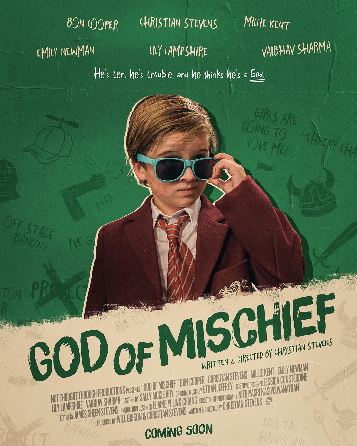 OFFICIAL POSTER | God of Mischief (2026)
COMING SOON
© 2025 Not Thought Through Productions. All Rights Reserved.