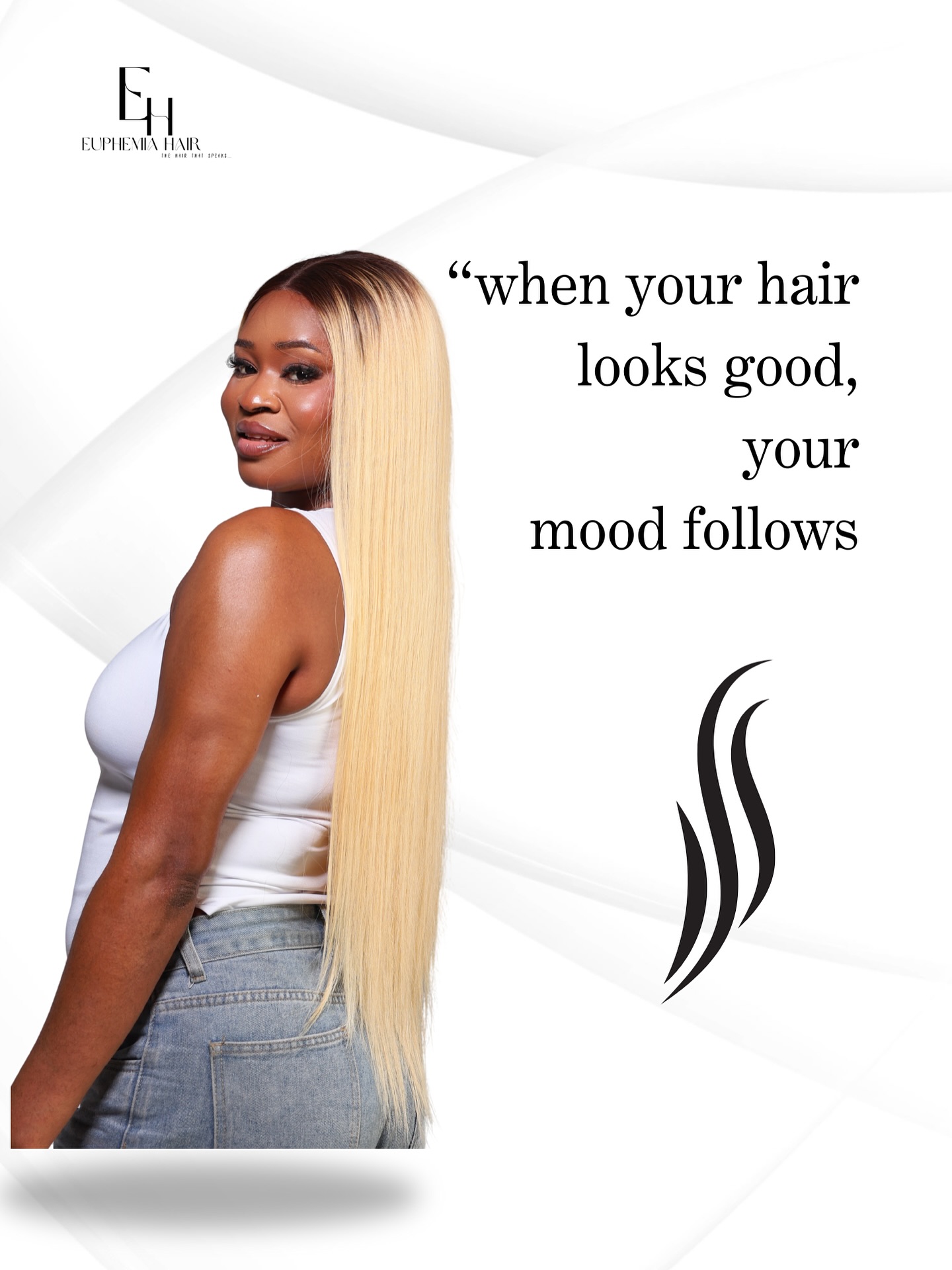 When your hair is flawless, everything else just falls into place. 💁🏾♀️
#EuphemiaHair #ConfidenceInEveryStrand #LuxuryHair #HairGoals #SleekBundles #VirginHair #HairInspo #FlawlessLook #GoodHairDay #HairExtensionBrand #BlondeBundles #WigLife #HairTransformations #BeautyAndConfidence #InstallGoals #HealthyHair #SilkyStraight #HairVibes #SlayEveryday #HairCare