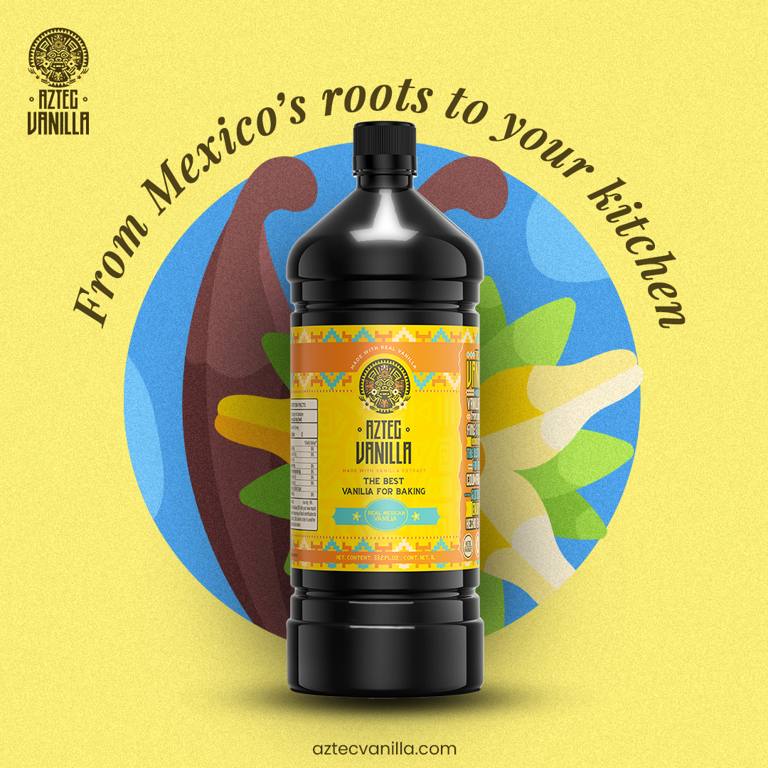 🌟 From Mexico’s roots to your kitchen. 🍰✨ Heritage flavor. Modern recipes. Weekend ready. #VanillaLovers #BakingMagic #FoodieFun #AztecVanilla #HomeCooking #FlavorJourney #Sweetness #DessertDreams #Papantla