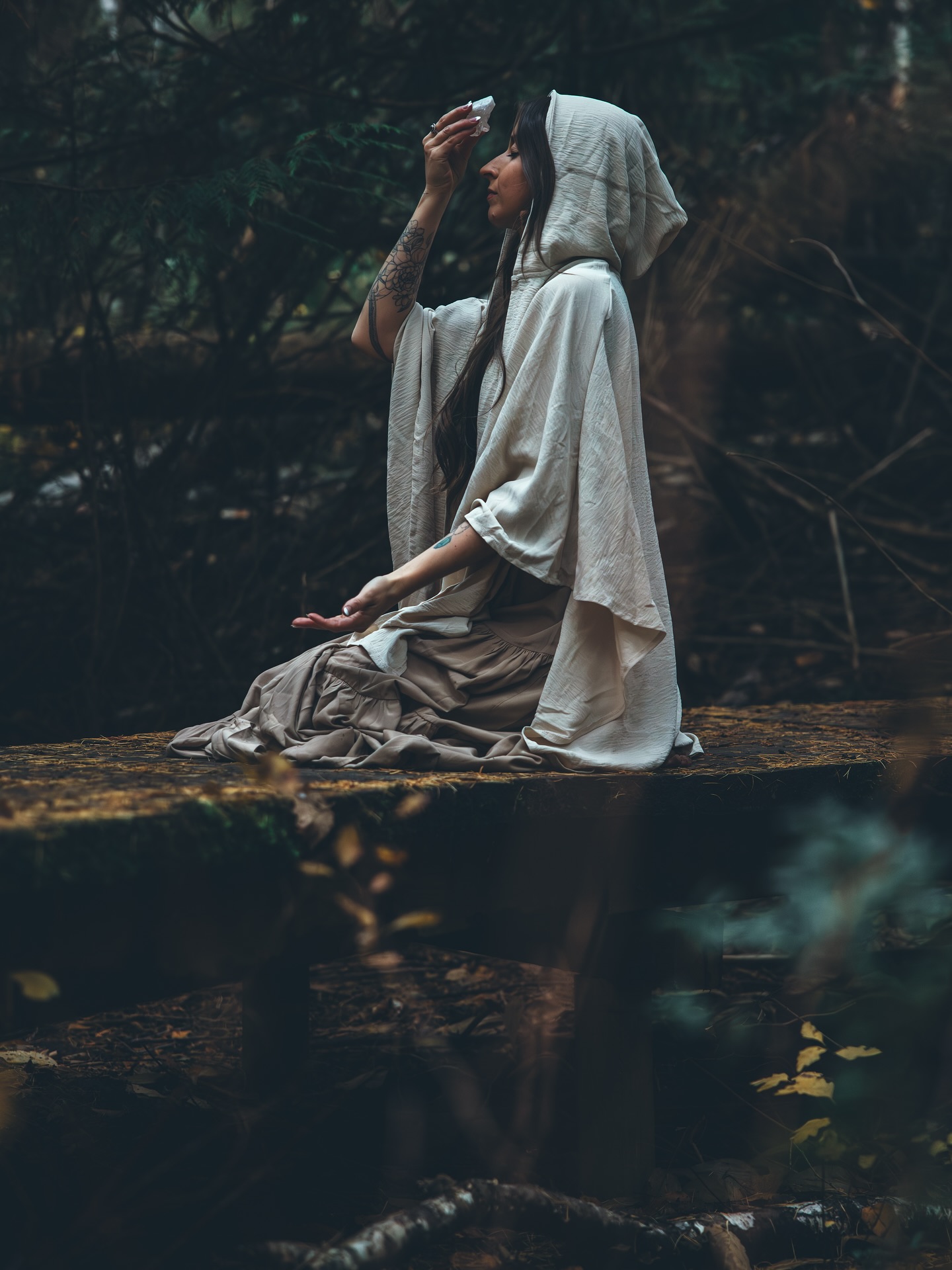 There is a language beyond words —
a way of knowing that rises from the body,
that hums softly beneath thought and reason.
It’s the pulse that calls you forward
when your mind can’t yet see the way.
This is the voice of intuition —
the sacred bridge between worlds.
Between the seen and unseen,
the human and the divine,
the earth beneath your feet
and the mystery that moves through all things.
To walk this bridge is to surrender control —
to trust that what you feel
is more honest than what you can explain.
It’s to let your inner wisdom lead you
through fog and uncertainty,
trusting that every step
is shaping the path as you go.
You are both grounded and guided,
rooted and rising,
a vessel for spirit in motion.
So take a breath.
Listen to the quiet whisper within.
Trust the bridge, and walk —
the way will appear.
🌙
📸 @preserved_memoriesphotography
#MysticMoonSisters #KanooWellness #TrustTheWay #BridgeBetweenWorlds #IntuitiveLiving #EmbodiedWisdom #SacredFeminine #MysticMedicine #ReikiEnergy #MoonMagic #EarthAndSpirit