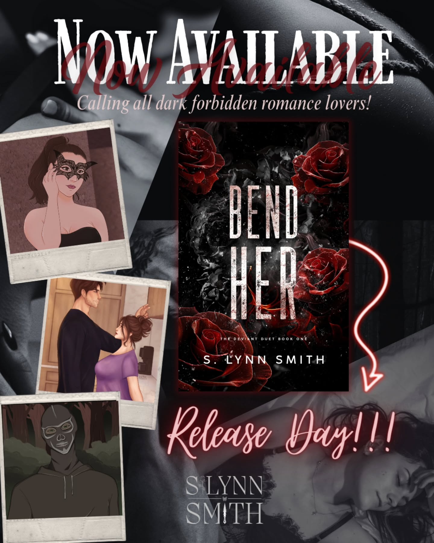 🖤 𝗥𝗲𝗹𝗲𝗮𝘀𝗲 𝗗𝗮𝘆! 🖤
Bend Her by @slynnsmithbooks
Book One of the Deviant Duet 📕
Now available on Kindle Unlimited.
Comment or DM "BHDD1" for details. 🖤
“We aren’t playing—we’re meant for this. You were made for me, little kitty. Mine.”
——————
Avery
That night was supposed to free me from my innocence, but it chained me to an obsession instead. Now, a masked stranger stalks my nights, turning me into his willing prey. As he pushes me further into the darkness, I find myself craving the fall.
Rowen
She was never supposed to be there, but watching her surrender to me, not knowing who I was, ruined years of restraint. So I slip back into her life, falling for her all over again as she gives in to my touch. She has no idea it’s the hands of the man she hates, but by the time she discovers the truth, she’ll be too obsessed to walk away.
——————
😈 Tabøø Romance
😇 V!rg1n FMC
💀 Masked MMC
🌶️ Lots of Spice
🪢 Rope Pl@y
🏃♀️ Pr!m@l Pl@y
🔪 Knife Pl@y/Sc@r!fication
🤝 S3x-Clüb Meetup
😡 STRONG one-sided dislike to lovers
🤭 Dubcøn
🥵 MMC who isn’t afraid of tøys
🫠 Degr@d@tion AND Praise
🖤 Lots more!
TW/CW
● Stepsib romance
● Lots of gr@phic spicy scenes
● Reveal/discussion of past s3lf-h@rm
● Sc@rific@tion
● Degrad@tion
#newrelease #thedeviantduet #bendher #slynnsmith #darkromance #forbiddenromance #kindleromance #mustread #indieauthor #bookgram
