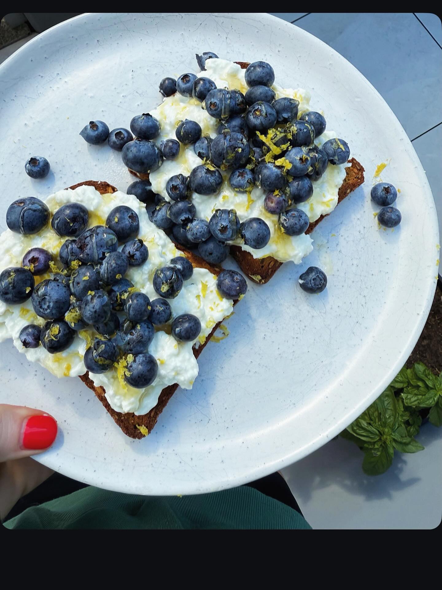Variety is key for good nutrition but let’s be honest, having a few go-to meals on repeat just makes life easier.
Currently one of my simple, quick, balanced breakfasts 👇🏻
🍞 Protein bread X 2 slices
🫐 1 cup blueberries
🥣 150g cottage cheese
🍯 1 tbsp honey
🍋 lemon zest
480 cal | 45g protein | 10g fibre
A great balance of protein, carbs and fibre, guaranteed to keep you full, energised and satisfied all morning 😋
.
.
.
.
.
.
#breakfast #nutrition #health #healthy #yum