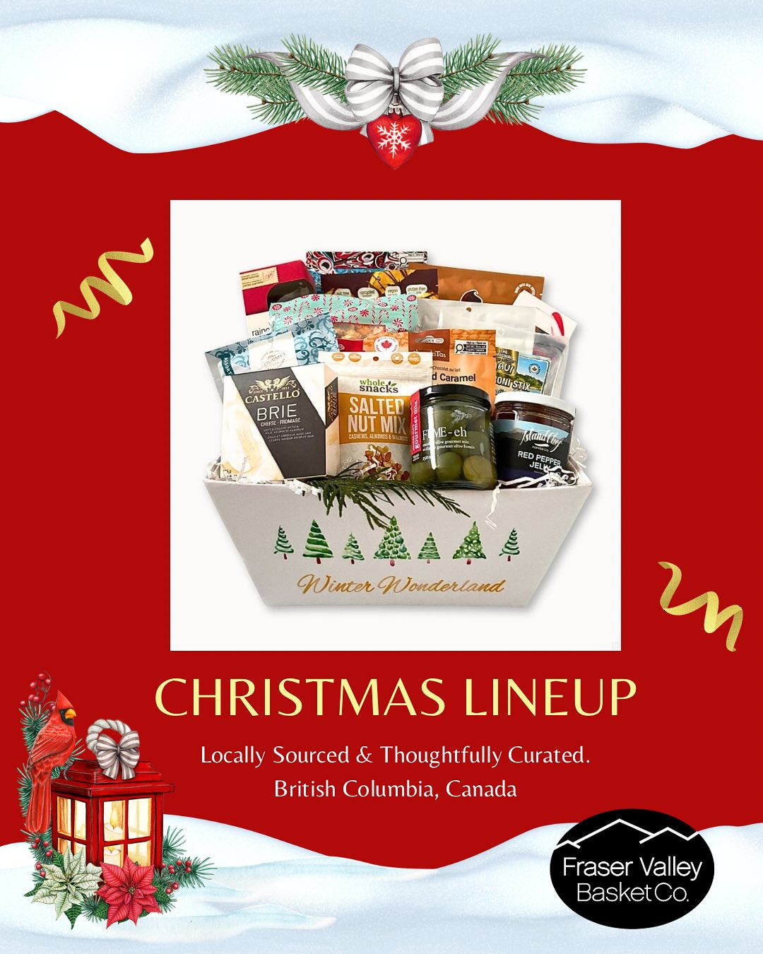 It’s here, our Christmas Collection!
Custom orders? Absolutely.
Large orders? Bring them on.
Let’s make this the most festive season yet! One BC made basket at a time.🎁
#FraserValkeyBasketCo #ChristmasGifting #HolidayHampers #CorporateGifting #BCMade #ShopLocalBC #GiftBasketsCanada #ShopLocalCanadaCa