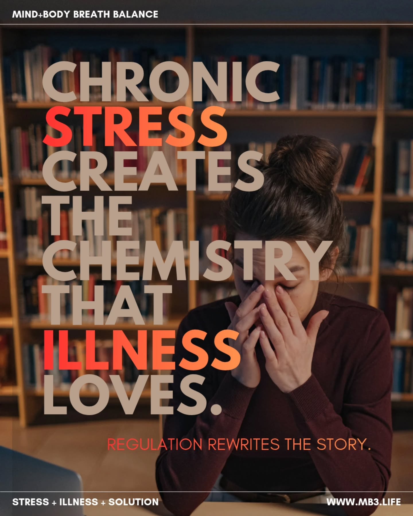 Stress is part of being human.
A little of it sharpens focus and helps the body respond, that’s your built-in protection system doing its job.
But when stress lingers, when your body never gets the signal to exhale, that same system turns against you.
Hormones like cortisol and adrenaline stay elevated, confusing the immune system and fueling a slow, steady inflammation throughout the body. Over time, that inflammation changes the terrain, making it harder for your immune system to clear damaged cells and easier for illness, including cancer, to take hold and grow.
This is how chronic stress quietly reshapes the biology of health.
And it doesn’t stop there. Once illness develops, it can send stress signals back through the body, creating a feedback loop of fatigue, inflammation, and hormonal imbalance.
What this means for real life:
Learning to downshift your stress response isn’t just “calming down.”
You’re actively changing your biology, restoring balance, reducing inflammation, and strengthening your body’s natural repair systems.
Try this five-part daily stack (10–15 minutes total):
• two minutes of slow breathing (in for 4, out for 6)
• a short walk or gentle movement
• daylight in your eyes early in the day
• a protein- and fiber-forward meal
• one moment of genuine connection — prayer, journaling, or conversation
Small steps, practiced consistently, recalibrate the entire system, mind, body, and breath, back toward balance.
Source:
Vignjević Petrinović S, Milošević MS, Marković D, Momčilović S. Interplay between stress and cancer — A focus on inflammation. Frontiers in Physiology (2023). doi:10.3389/fphys.2023.1119095