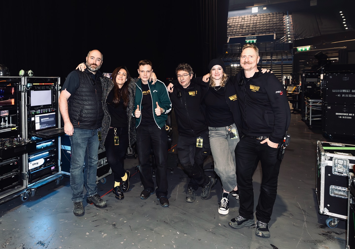 The coolest video team on this @volbeat tour. 🫰🏻10/10 would recommend.
📸: @britt_bowman