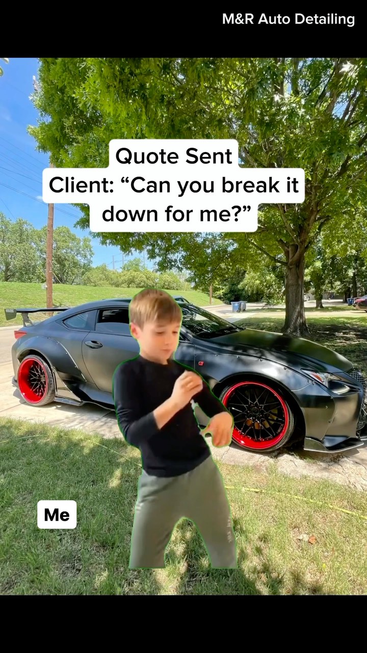 I will always break it down for y’all. 😆 Get your car scheduled for detailing, ceramic coating, paint correction, & more! Let us know and we will get your car, boat, or bike detailed!
#mandrautodetailing #dfw #dallas #detailing #autodetail #plano #frisco #allentx #autodetailer #fortworthtx #boatdetailing