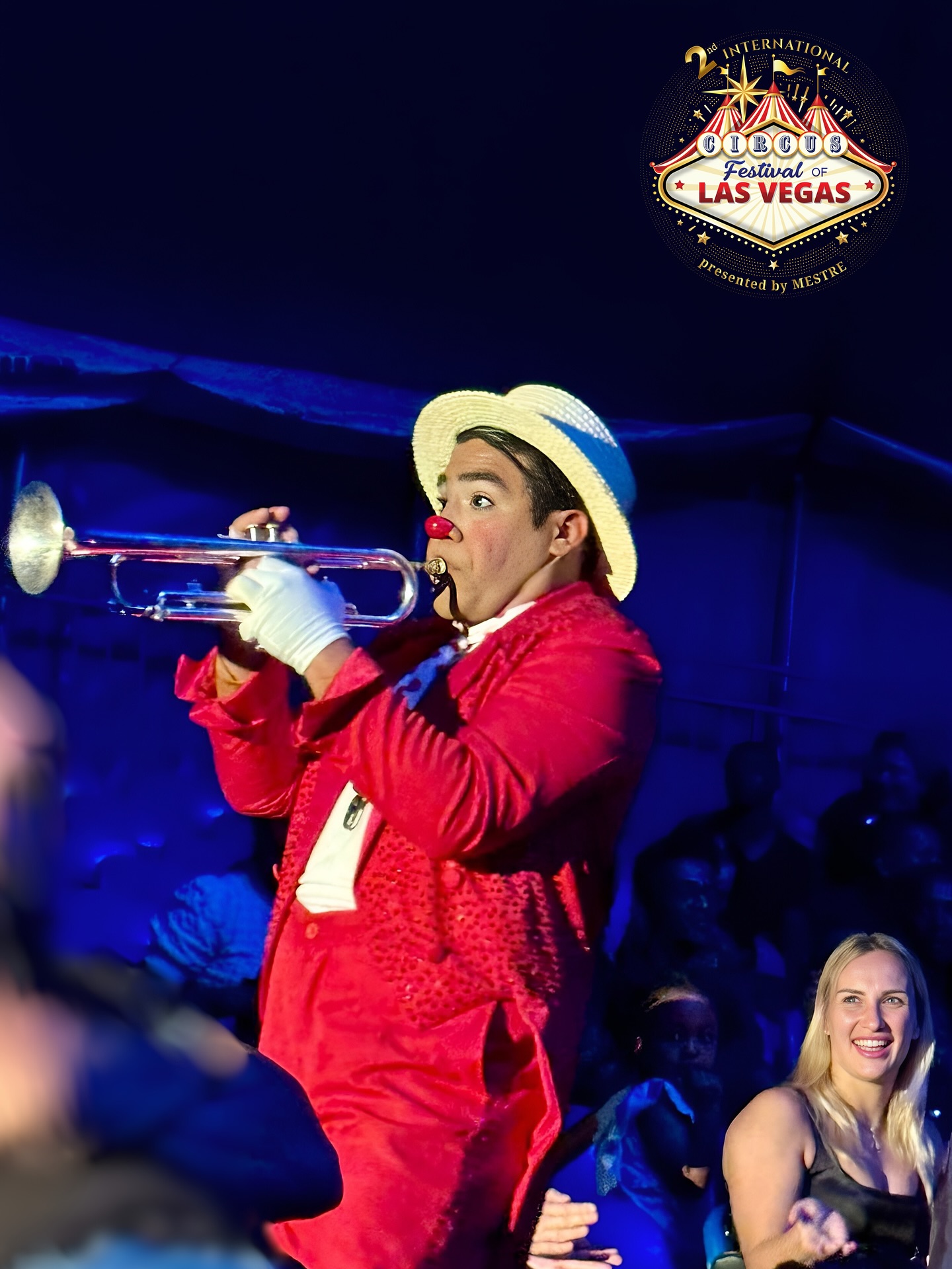 Laughter, artistry, and heart, the essence of circus. 🎪
Peluzin Jr., the amazing clown who filled our Big Top with joy during the 2nd International Circus Festival of Las Vegas.
A true reminder that happiness is the greatest act of all. ❤️
#InternationalCircusFestivalLV #PeluzinJr #Clown #lasvegascircusfestival #internationalcircusfestivaloflasvegas #lasvegasevents #lasvegasevent #lasvegaslocal #lasvegasnews