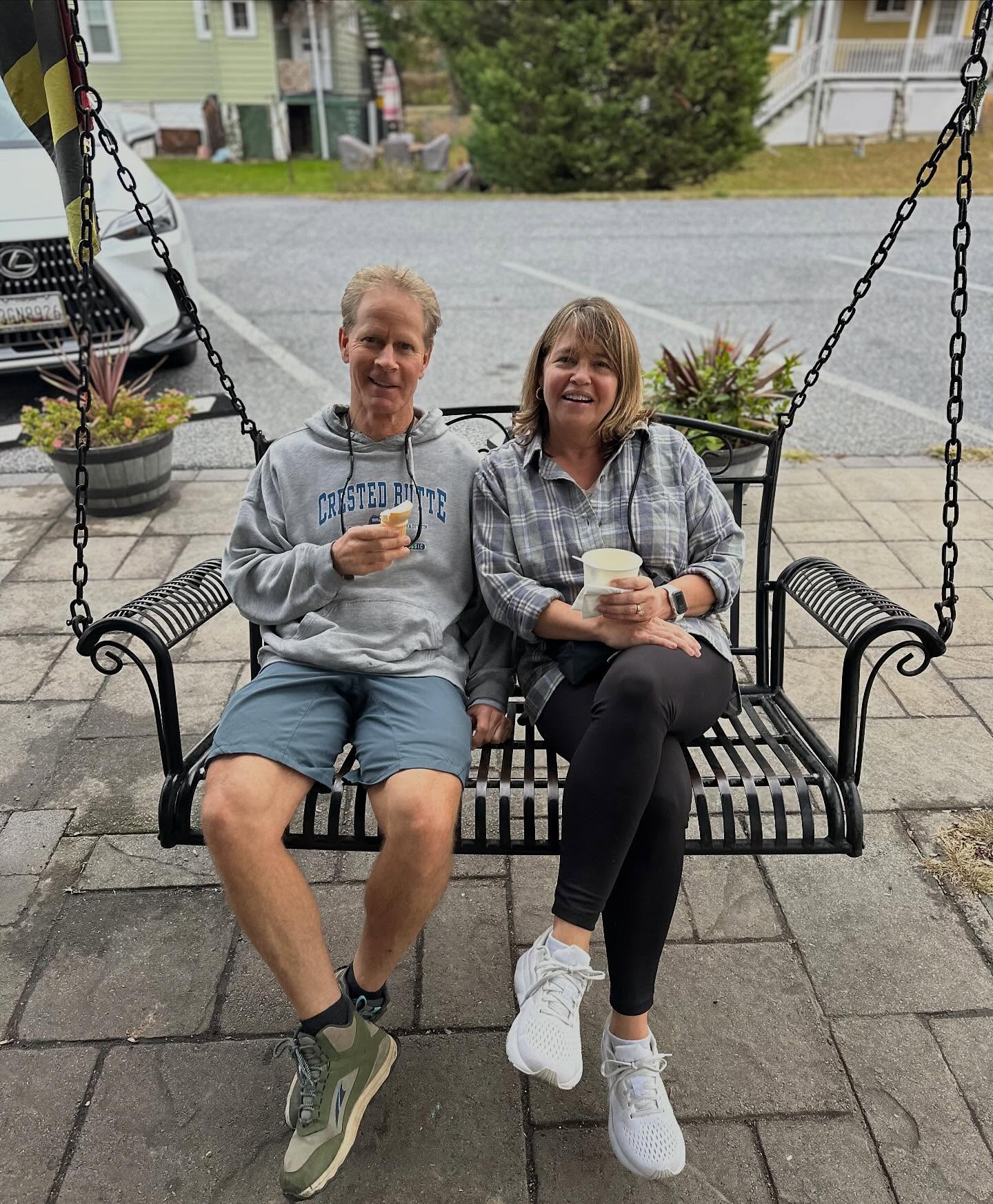 Mr. and Mrs. Opie enjoying their last ice cream of the season!
Year 41 is officially in the books!
Thank you, Catonsville, for another incredible season. We’re so grateful for your support and your business. We can’t wait to see you again when we reopen in April 2026!