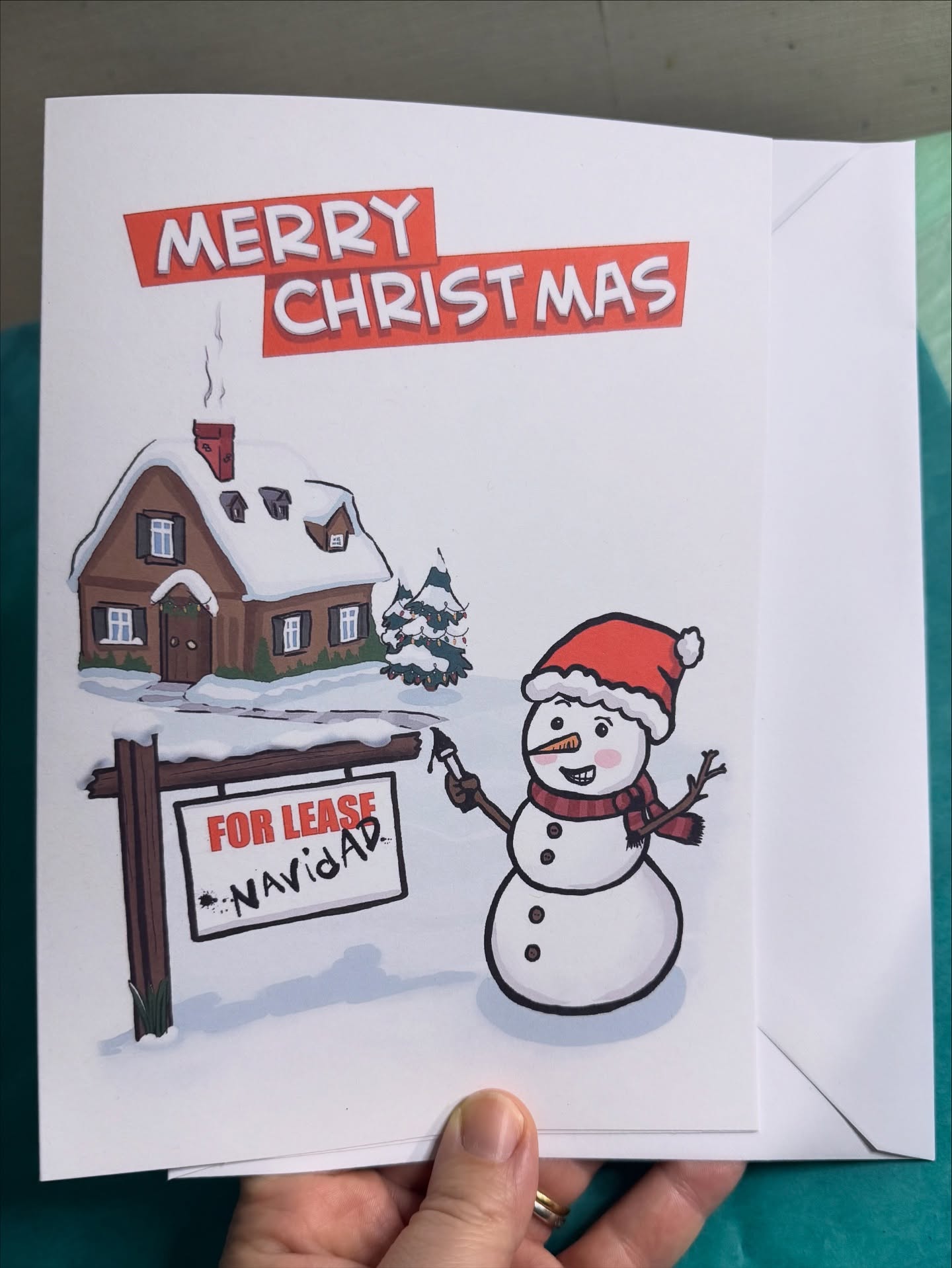 Do you get it?
#holidays #snowman #christmas #gifts #cards #feliznavida