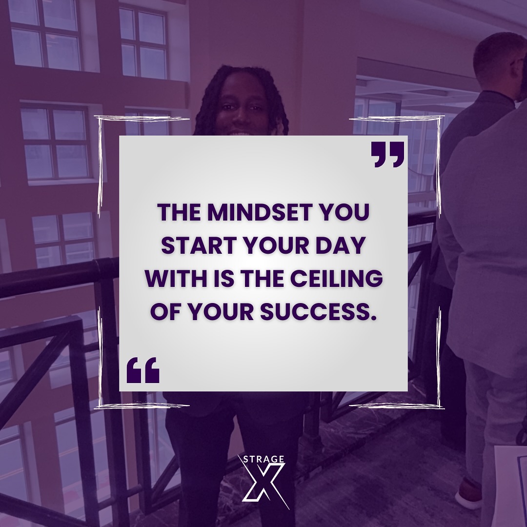 The way you start your morning sets the tone for everything that follows. 🚀
A winning mindset isn’t built by chance — it’s built by intention.
Start strong. Stay sharp. Succeed relentlessly. 💪”
#StrageX #MindsetMatters #MorningMotivation #DisciplineEqualsFreedom #LeadershipCulture #GrowthMindset #ExecutionOverExcuses #SalesMentality #StartYourDayRight #LevelUp