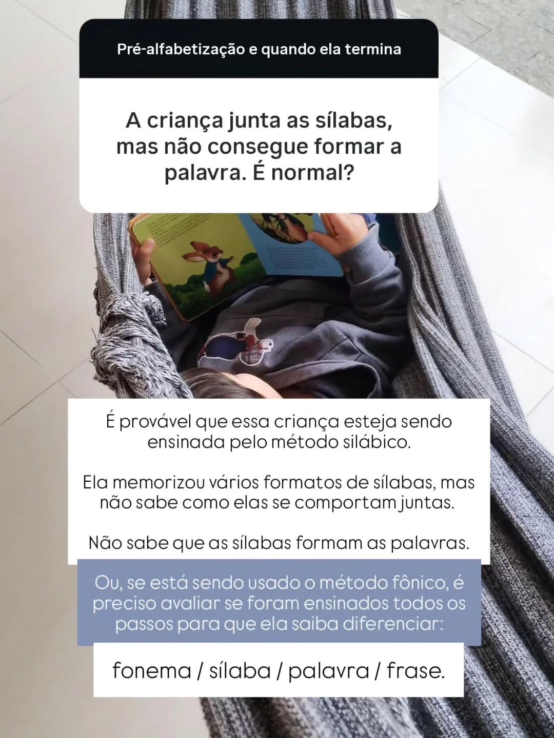 Qual é a sua dúvida sobre pré-alfabetização?