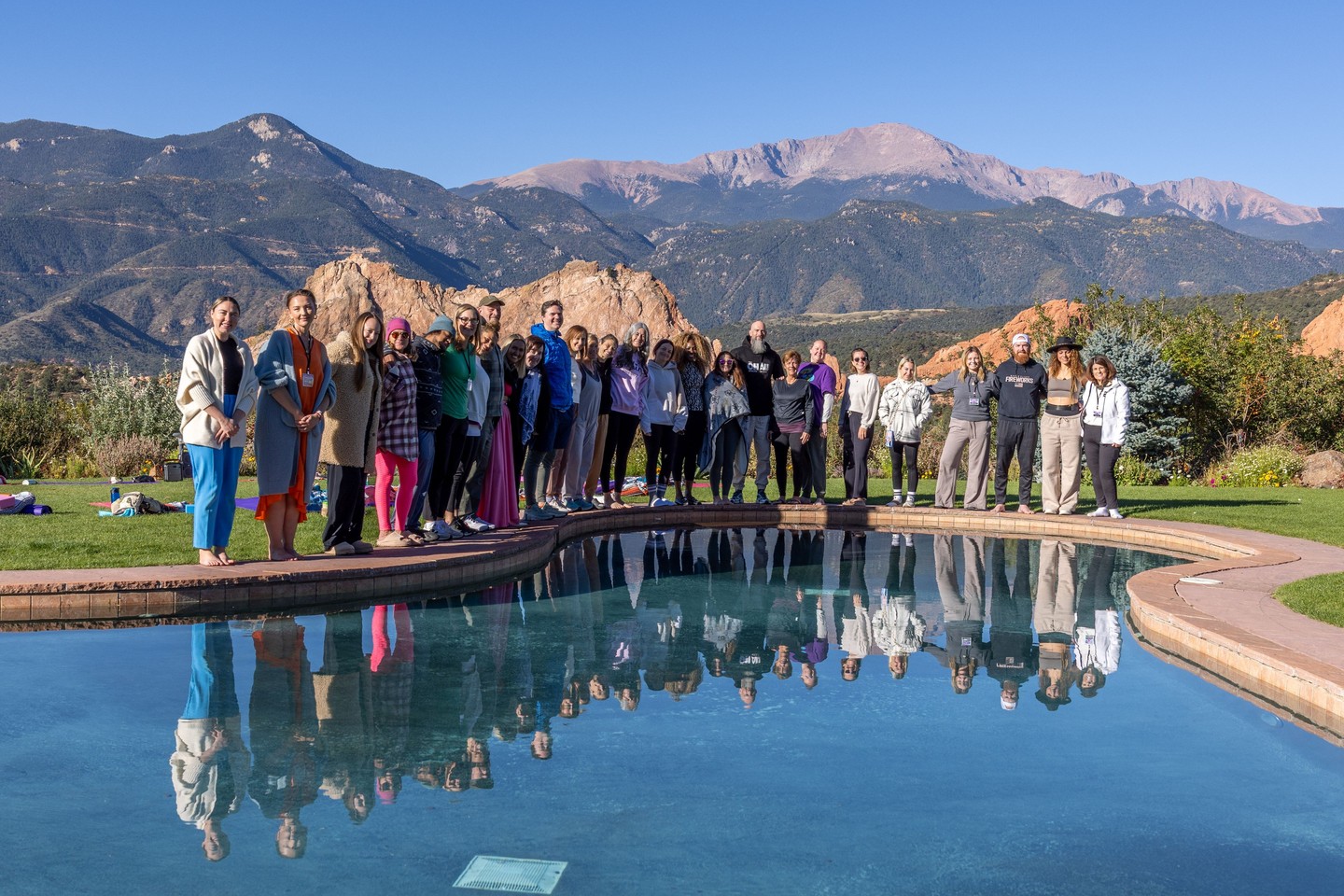 Wish you were here at the stunning Garden of the Gods Resort, standing on the reflection pool and seeing the best version of ourselves mirrored back. 🌄✨ Moments like this — full of community, transformation, and awe — are rare and deserve to be celebrated. This is just the beginning of the Quantum Peak journey, and it’s here for everyone ready to step into their best self.
#QuantumPeak #BestLifeing #TransformationJourney #GardenOfTheGods #CommunityAndGrowth #PeakExperience #StepIntoYourBestSelf