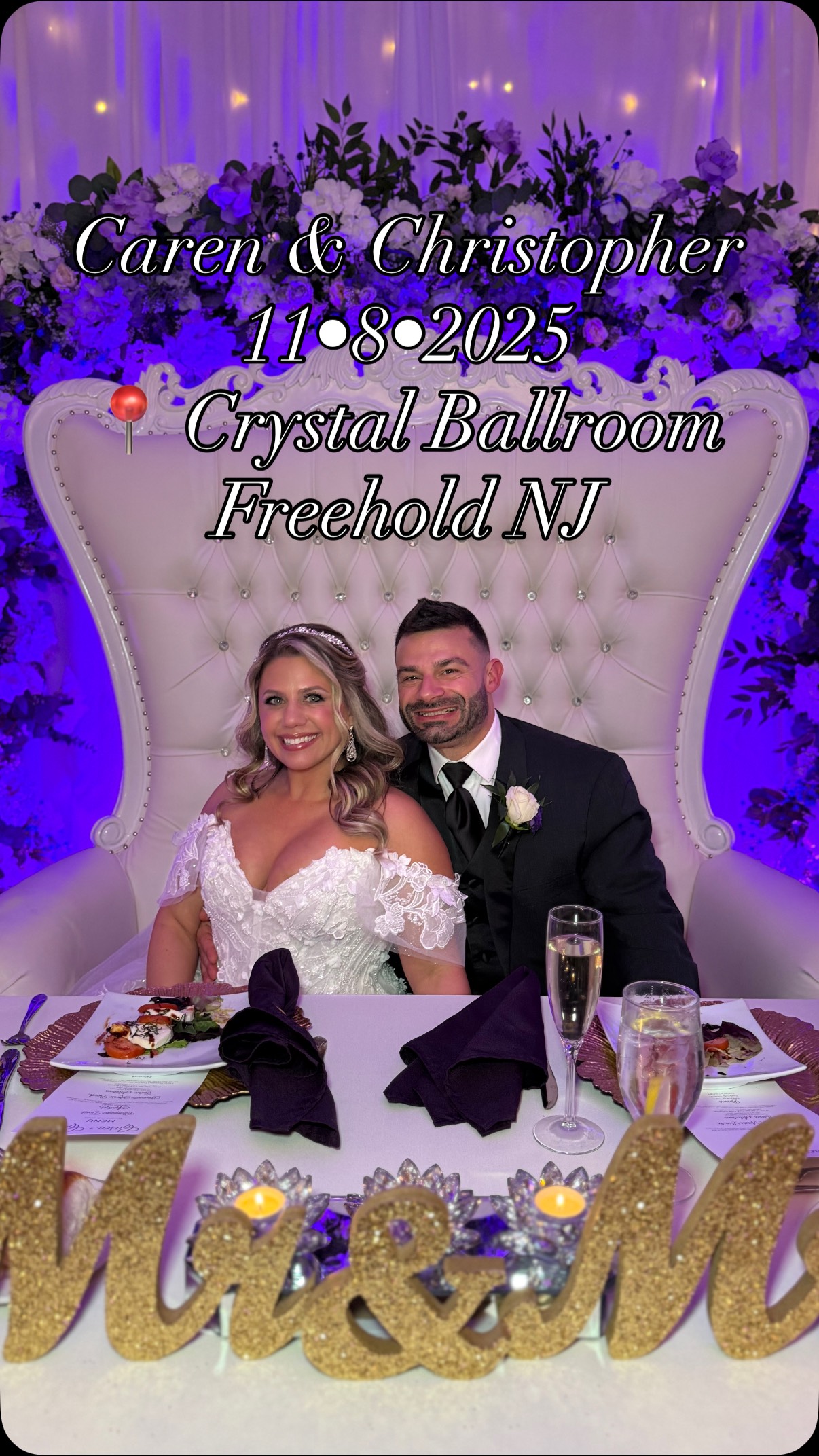 Congratulations to Caren & Christopher!💜 Such an incredible night celebrating this amazing couple🤍 DJ Jason DeMarco set the tone with a flawless soundtrack & MC Adam J kept the crowd locked in all night🪩💃🏻
#dontmissabeatevents #dontmissabeat #dmab #dmabe #weddingdj #njweddingdj #njweddingentertainment #newjerseydi #newjerseyweddingdj #crystalballroom #crystallballroomwedding #freeholdnj #monmouthcounty #monmouthcountynj #weddingentertainment #njbride #njwedding #2025bride #2026bride #2027bride #2025wedding #weddinginspo #njweddingplanning #njweddingplanner #njweddingideas