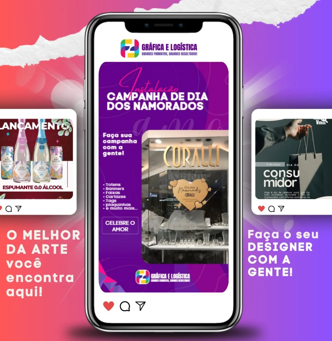 🚀 Sua marca precisa aparecer e nós somos a solução!
Da arte à instalação, criamos campanhas completas com qualidade, agilidade e zero dor de cabeça.
Chega de problemas gráficos.
💬 Quer destaque de verdade? Fale com a gente!
#GráficaELogística #ComunicaçãoVisual #SoluçõesGráficas