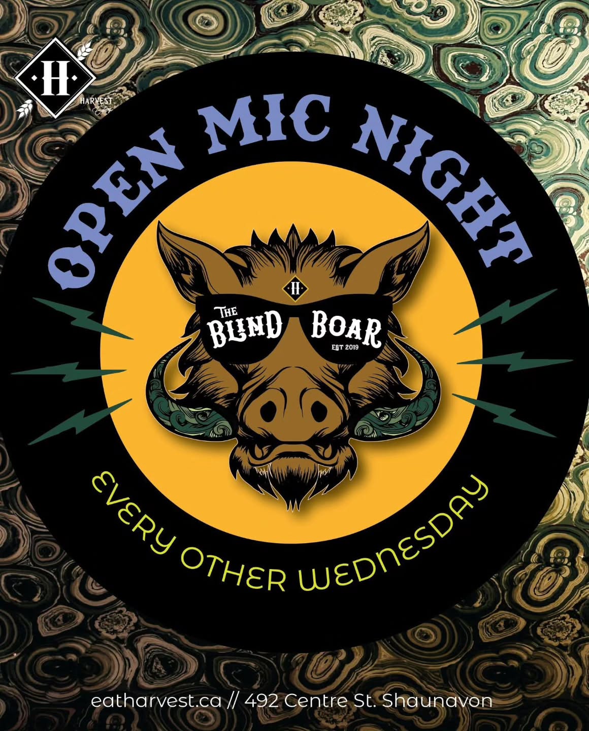 OPEN MIC NIGHT | TONIGHT
Join us tonight (Wednesday, Nov. 12) in the Blind Boar for open mic night from 6-9pm.
Everyone Welcome.