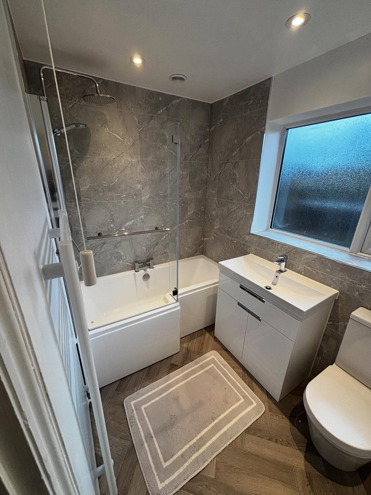 New bathroom completed last week 🛁 🚽