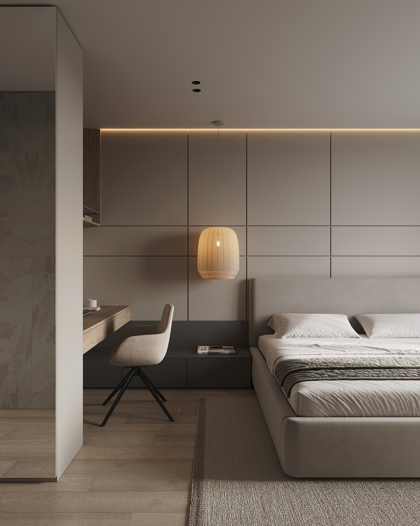 Guest bedroom design✨
Soft light, minimal decor — a room that lets silence feel like luxury.
______________________
•design-project “Nordic Ember”
•#did_nordicember
•design: @design.in.details
•location: Zagreb, Croatia
______________________
📩DM to begin your design journey with us
#bedroomdesign #modernbedroom #interiorarchitecture #archviz #miamiinteriordesign #luxuryliving #interiorvisualization #renderlovers #luxuryhomedesign #interiordesign