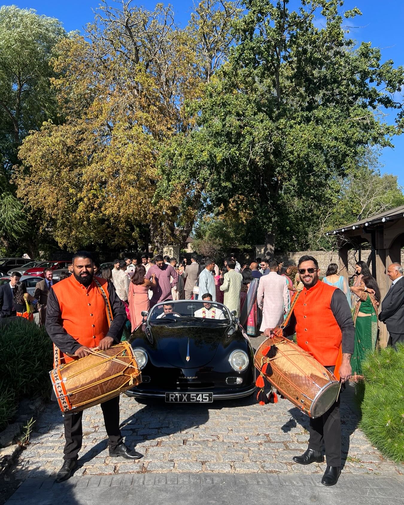 Making your event memorable!
www.dholplayersbandbaja.com
BOOK NOW
07988790697
#dhol #wedding #reception #entrance #symphonyliveband #parties #london #leicester #music #festivals #religousfunction #groom #bride #trumpet #saxophone #tablasitar #backgrounddj #international #trombone #internationalweddings #horseandcarriage #horse #dholplayersbandbaja #saxophonesolo #weddingentrances #bhangra #bandbajabandbaja