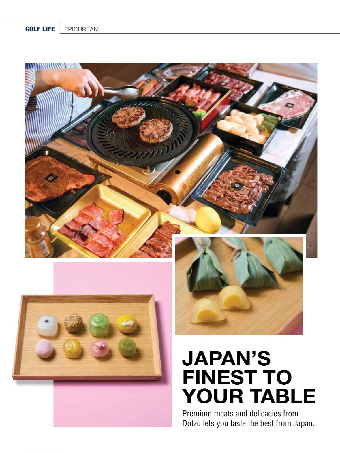 JAPANâS FINEST TO YOUR TABLE ð®
From award-winning A5 Wagyu to chef-crafted ready-to-eat delights, Dotzu brings true Japanese flavours straight to you.
Now featured in Golf Asia magazine, Dotzu continues to bring exceptional quality to homes, restaurants, and events.
#Dotzu #WagyuSG #JapanGourmet #GolfAsia #desserts #mochi #sgfood #sgfoodie