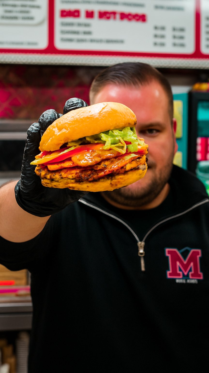 Meet the Canadian Burger, a Big M classic. Made with fresh-ground AAA beef, crispy peameal bacon, cheese, and topped exactly the way you like it. ๐๐ฅ I donโt think it gets much better.
#bigmdrivein #bigm #TheBigM #torontofood #DurhamRegionEats #CanadianBurger #TorontoEats #GTAFoodies #burgerlovers